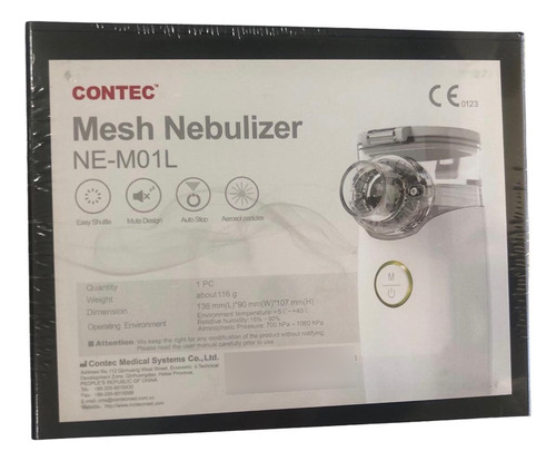 Nebulizador Portátil Contec Medical Cable Y/o Baterías.