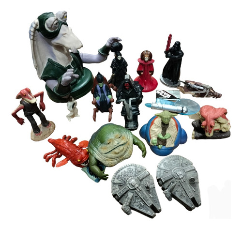 Figura De Acción Star Wars Vintage Lote 16 Pzas