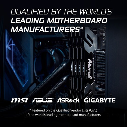 Imagen 2 de 8 de Memoria Ram Ddr5 32gb (2*16) 6000mhz Kingston Fury Renegade