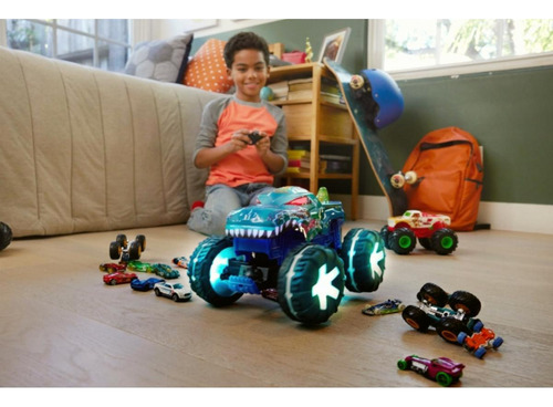 Hot Wheels, Monster Trucks, Mega Wrex Luces Y Sonidos,