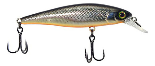 Isca Squadminnow 65 Jackall Artificial Meia Agua Minnow Cor Silver Orange