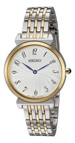 Reloj Mujer Seiko Sfq800 Cuarzo Pulso Bicolor Just Watches