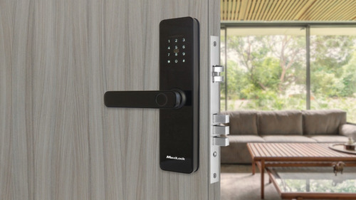 Imagen 2 de 8 de Cerradura Inteligente Maxilock Mxe 20811 - Backset 60