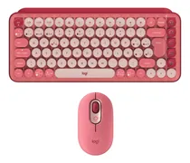 Comprar Kit Logitech Mouse Pop + Teclado Mecánico Pop Keys Rojo