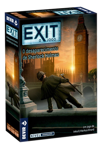 Exit O Desaparecimento De Sherlock Holmes Jogo Devir