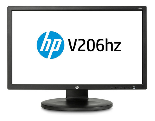 Monitor HP V206hz LCD TFT 20" preto 100V/240V