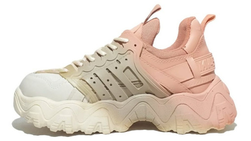 Imagen 4 de 4 de Zapatillas Enjoy Tiza/rosa