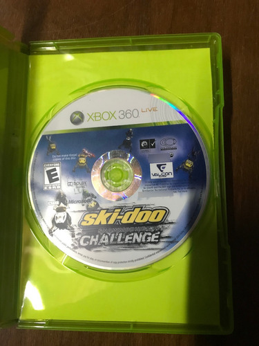 Juego Original De Xbox 360: Ski-doo: Snowmobile Challenge