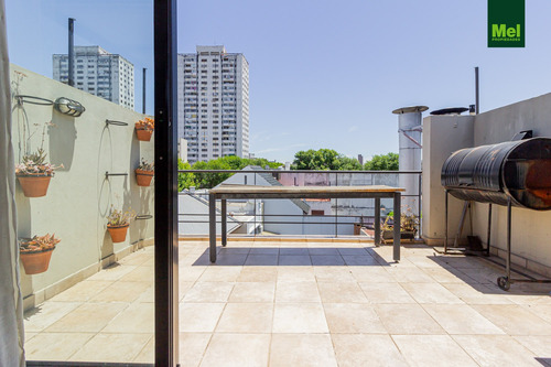 Hermoso 2 Ambientes C/balcón Y Terraza Propia En Colegiales