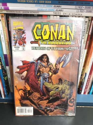 Conan The Barbarian Return Of Styrm 1 Al 3 Pack Issue Inglés
