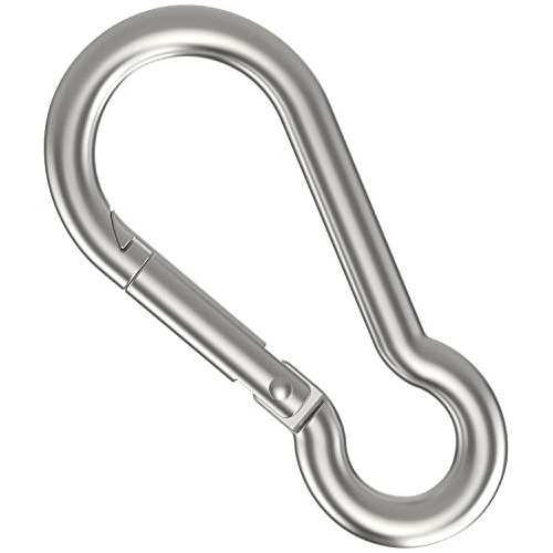 Gancho De Resorte De 4 Pulgadas De Acero Inoxidable 304 De C