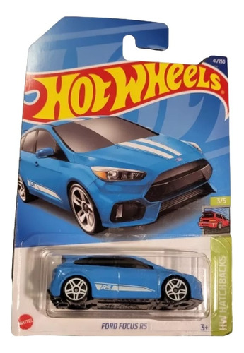 Hotweels Ford Focus Rs (hw Hatchbacks 3/5) 41/250 Año 2021