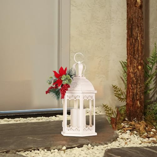 Decoraciones De Navidad Para El Hogar De Decorkey, Linterna