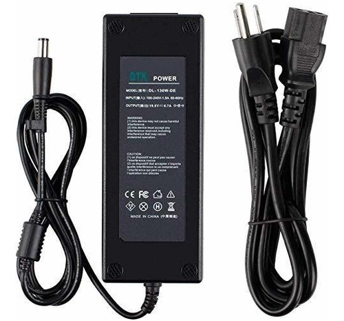 Dtk 130w 19.5v 6.7a Adaptador De Ca Cargador De Computadora