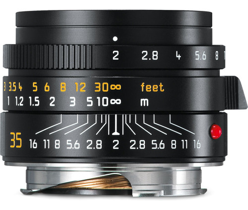 Leica Summicron-m 35mm F2 Asph Lens (black)