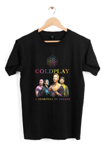Polera Coldplay A Head Full Of Dreams Niños Adultos Algodón