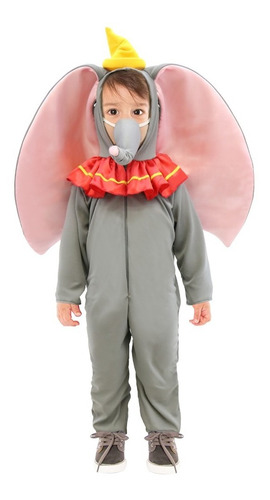 Disfraz De Primavera De Dumbo Elefante De Circo Niño