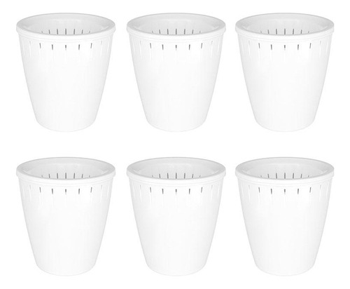6 Macetas De Riego Automático Para Plantas De Flores,