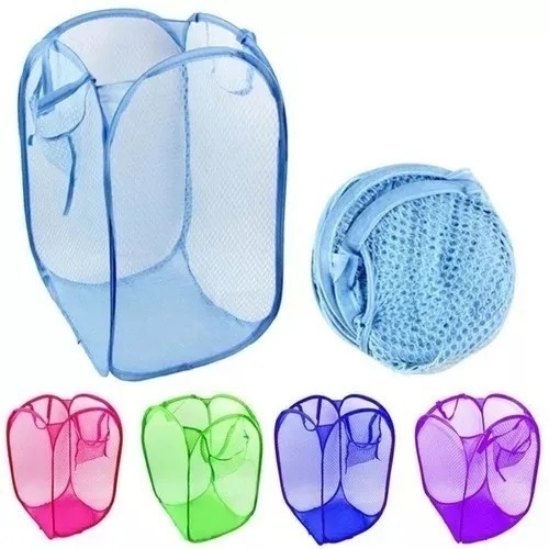 Cesto Magico Canasto Ropa Sucia Juguetes Organizador Pack X4