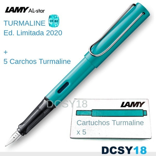 Imagem 1 de 3 de Caneta Tinteiro Lamy Al Star Turmaline Lim Ed 2020 Cartuchos