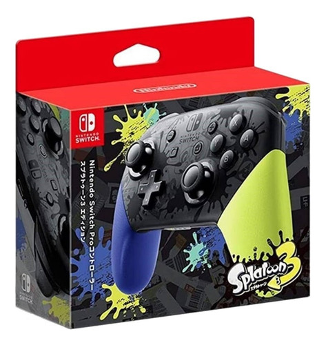 Control Inalambrico Pro Splatoon 3 Edition Nintendo Switch 