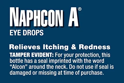 Gotas Para Aliviar La Alergia Ocular Alcon Naphcon A 15 Ml