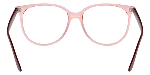 Lentes De Receta Ray-ban Rb4378 Translucent Pink Small 8245 Translucent Pink