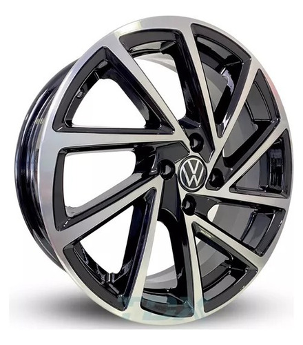 02 Rodas R-seven Gol Saveiro Aro 17 4x100 (2 Unid)+bicos