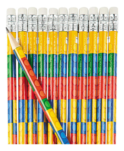 Lápices De Ladrillos De Juguete Fun Express - Favores De Fie