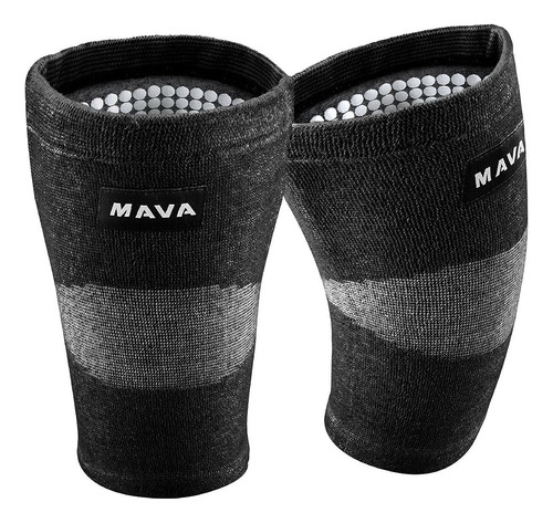 Mava Sports Reflexology Knee Compression Sleeve Para Hombres