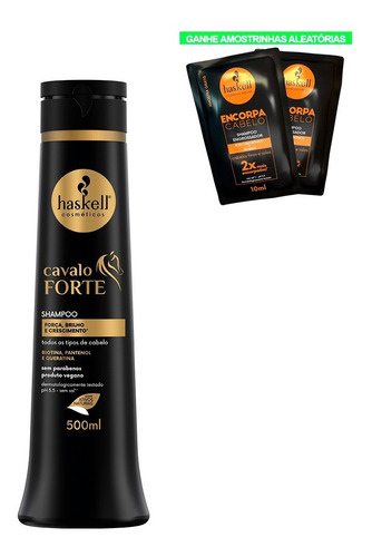 Shampoo Cavalo Forte 500ml Haskell