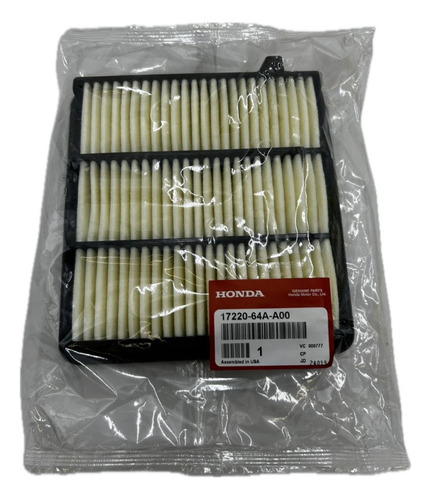 Filtro Aire Motor Honda Original Accord Civic Cr-v