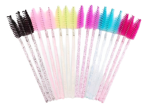 Cepillos X50 Peine Rimmel P/cejas Pestañas Extensión Cristal