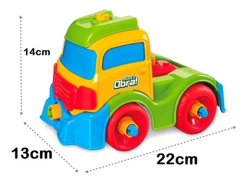 Caminhão De Brinquedo Educativos Truck Brinquedos Infantis