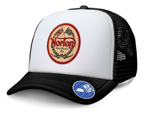 Gorra Trucker Norton Motorcycles Moto Cafe Racer #moto Nc