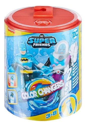 Imaginext Batman 2 Bonecos Batman E Mr. Freeze E 1 Acessório