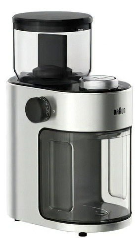 Molinillo De Cafe Braun Kg7070 Para Espresso 110w Acero Inox Color Plateado