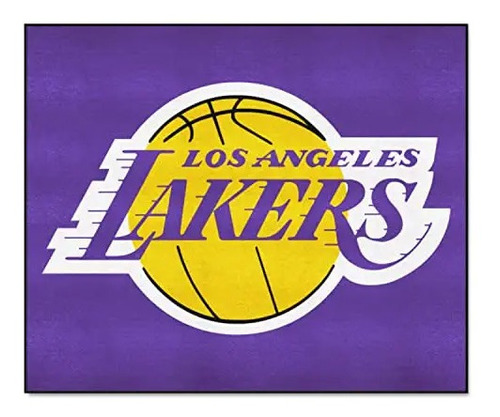 Fanmats 11332 Los Angeles Lakers - Alfombra Trasera De 5 Pie