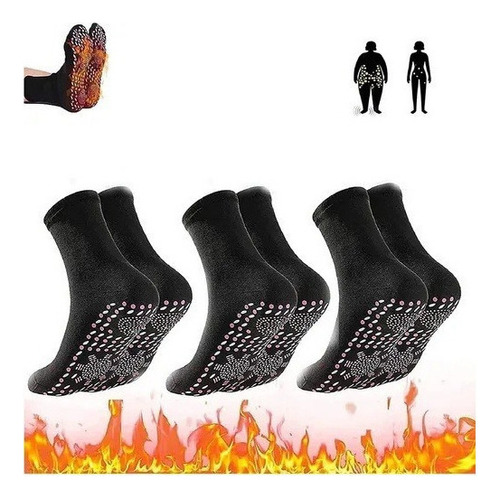 Calcetines Corporales Autocalentables Con Acupuntura For Ad