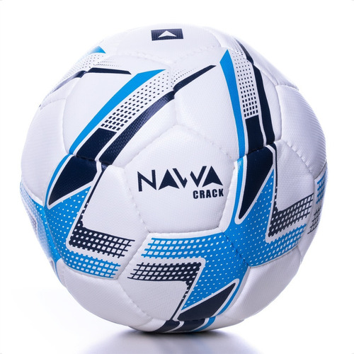 Pelota Futbol Nawa Crack F11 Cosida A Mano Nº5 Color Azul/celeste