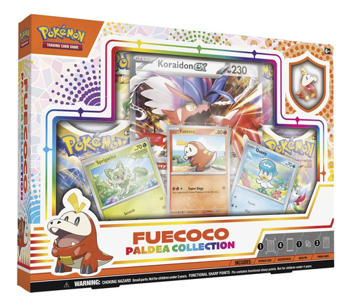 Colección De Pines Pokémon Tcg Paldea | Fuecoco