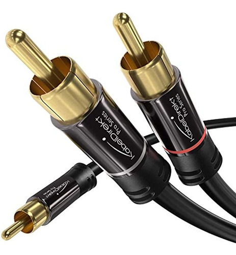 Kabeldirekt Rca Cable De Audio Estereo De 25 Pies De Longit