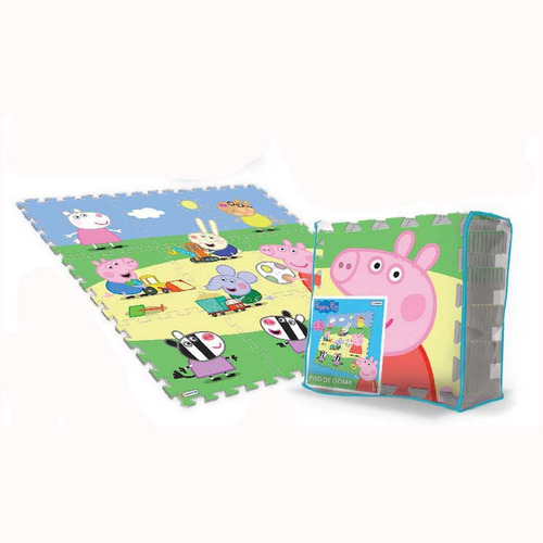 Piso De Goma  Peppa Pig Ploppy 809063