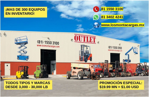 Imagen 1 de 8 de Montacargas 5000-6000-8000-10000-12000-15000-20000-30000 Lb