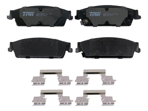 Balatas Tras. Para Gm Silverado 1500 Ls 2015 4.3 V6 Ohv Trw