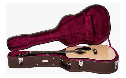 Case Vogga Luxo Para Violao Folk Vcalfk