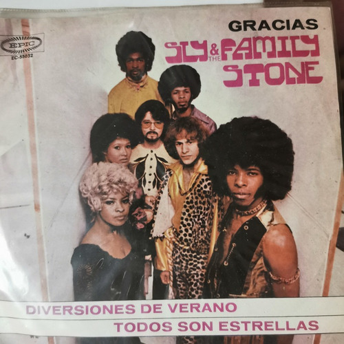 Disco 45 Rpm: Sly & The Family Stone- Gracias