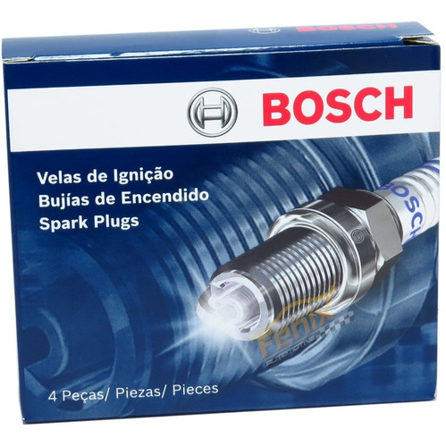 Kit Jogo De Velas Bosch Opala Caravan 4.1 6cc Gasolina