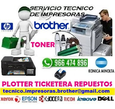 Tecnico Reparacion Impresoras Brother Epson Hp Xerox Kyocera