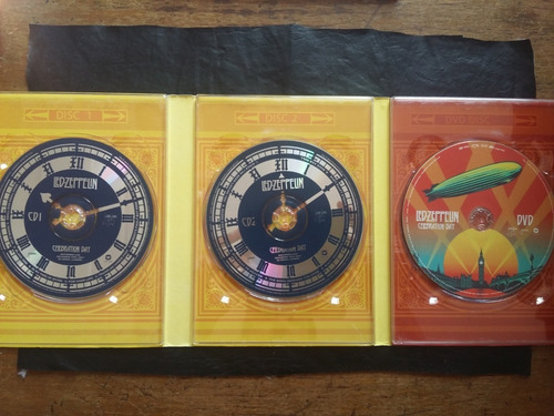 Led Zeppelin Celebration Day Cd Dvd Triple